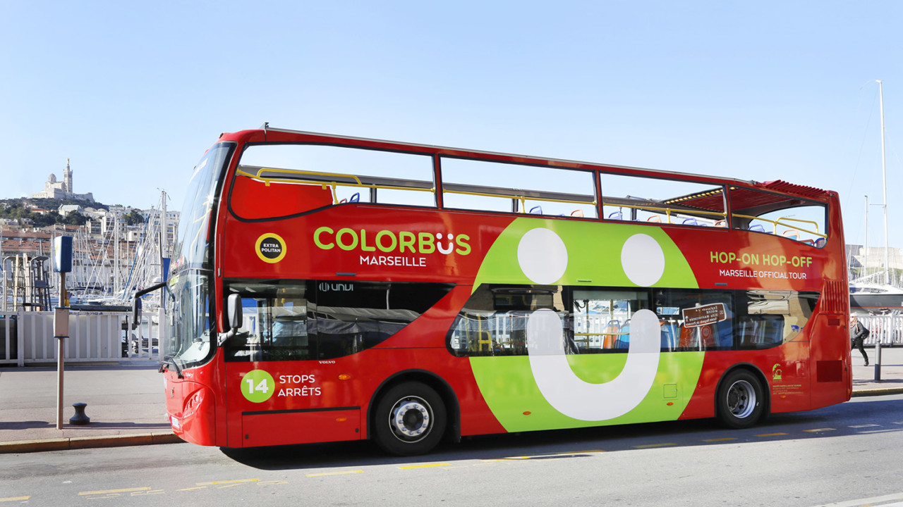 Visite en Bus Touristique à Marseille • ColorGroüp Experience